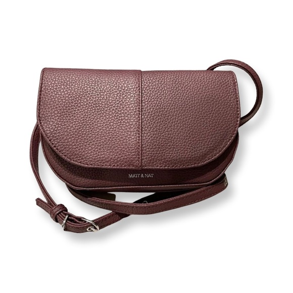 Matt & Nat Bags Matt And Natt Buda Vegan Crossbody Purity Bag In